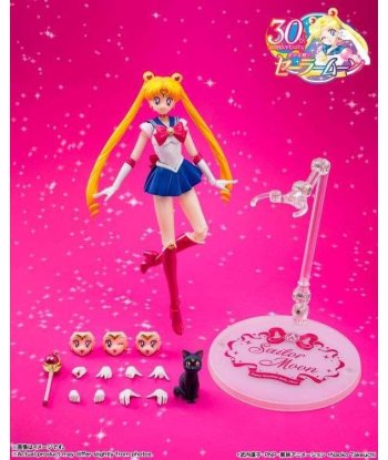 Figura Tamashii Nations S.H.Figuarts Sailor Moon Crystal Star Compact Ed. - Sailor Moon - La Guerrera del Amor y la Justicia 14c