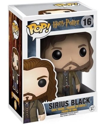 Figura Funko Pop Sirius Black 16 - Harry Potter - Padrino de Harry con Varita y Chaqueta Verde