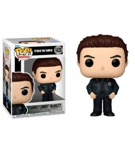 Figura Funko Pop James "Jimmy" McNulty 1420 - The Wire - Detective de Baltimore con Chaqueta de Policía