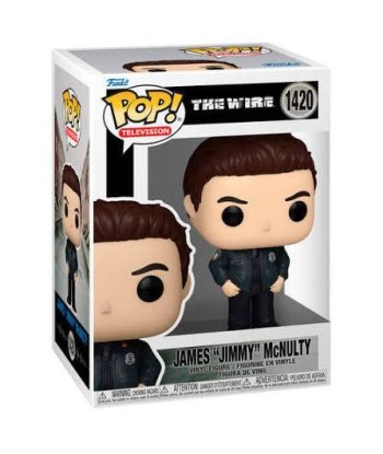 Figura Funko Pop James "Jimmy" McNulty 1420 - The Wire - Detective de Baltimore con Chaqueta de Policía