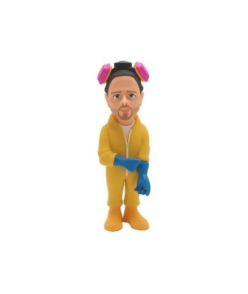 Figura Minix Jesse Pinkman - Breaking Bad - El Socio de Heisenberg con Traje de Laboratorio 12cm