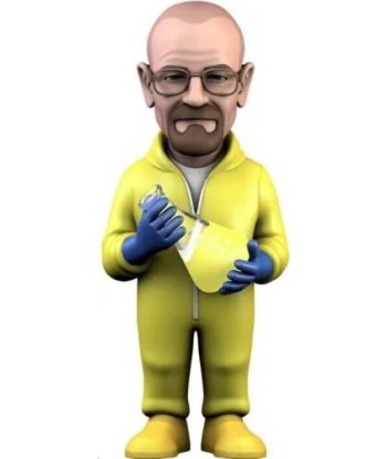 Figura Minix Walter White "Heisenberg" - Breaking Bad - El Químico Más Temido con Matraz de Laboratorio 12cm
