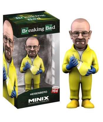 Figura Minix Walter White "Heisenberg" - Breaking Bad - El Químico Más Temido con Matraz de Laboratorio 12cm