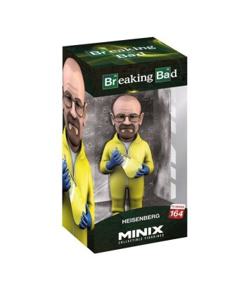 Figura Minix Walter White "Heisenberg" - Breaking Bad - El Químico Más Temido con Matraz de Laboratorio 12cm