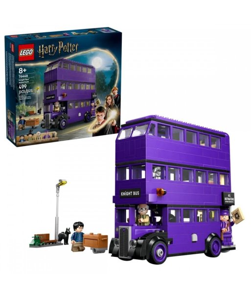 Set LEGO Aventura en el Autobús Noctámbulo 76446 Harry Potter - Construye el Autobús Mágico de Tres Pisos