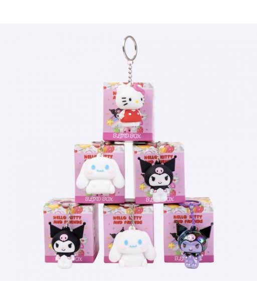 Llavero Sorpresa Hello Kitty and Friends Bag Charms - Kuromi, Cinnamoroll y My Melody, ¿Cuál te Tocará?