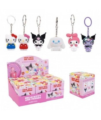 Llavero Sorpresa Hello Kitty and Friends Bag Charms - Kuromi, Cinnamoroll y My Melody, ¿Cuál te Tocará?
