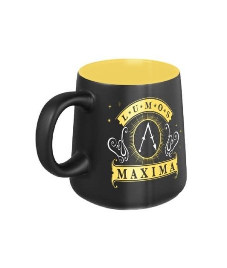 Taza Premium Lumos Maxima Harry Potter 430ml - Ilumina tus Desayunos con el Hechizo de la Varita