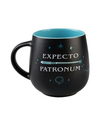 Taza Premium Expecto Patronum Harry Potter 430ml - El Patronus del Ciervo para Ahuyentar los Lunes