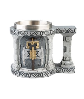 Jarra 3D Minas de Moria El Señor de los Anillos 600ml - Brinda como un Enano de la Tierra Media