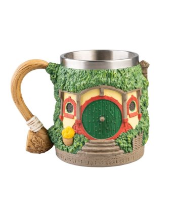 Jarra 3D Hobbiton El Señor de los Anillos 500ml - Brinda en la Comarca como un Auténtico Hobbit