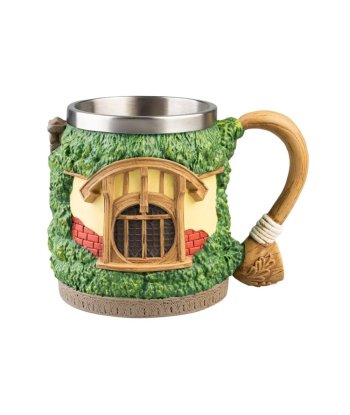 Jarra 3D Hobbiton El Señor de los Anillos 500ml - Brinda en la Comarca como un Auténtico Hobbit