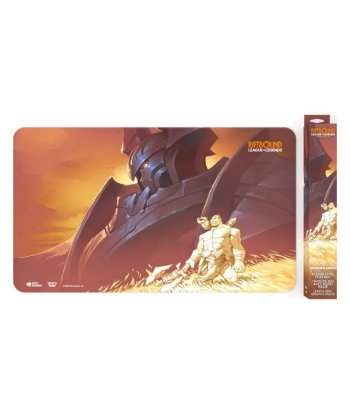 Tapete Playmat Mordekaiser Riftbound Radiance (60x35 cm) - Riot Games - Ideal para Torneos con Borde Cosido