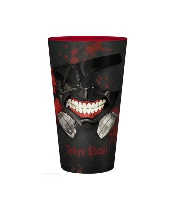 Vaso Kaneki Tokyo Ghoul 400ml - ABYstyle - Brinda con la Máscara del Ghoul más Temido