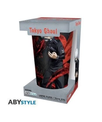 Vaso Kaneki Tokyo Ghoul 400ml - ABYstyle - Brinda con la Máscara del Ghoul más Temido