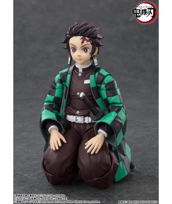 Figura Bandai S.H. Figuarts Tanjiro Kamado - Demon Slayer - El Cazador de Demonios con su Nichirin 14cm