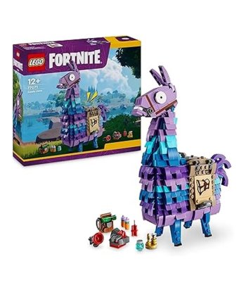 Set LEGO Llama de Suministros 77071 Fortnite - Construye el Botín más Buscado de la Isla