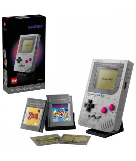 Set LEGO Game Boy 72046 Nintendo - Construye la Consola Portátil Clásica con sus Cartuchos