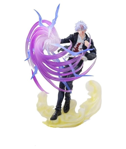 Figura Sega Luminasta Satoru Gojo "Hollow Purple" - Jujutsu Kaisen - El Hechicero más Fuerte Desata el Vacío Púrpura 20cm