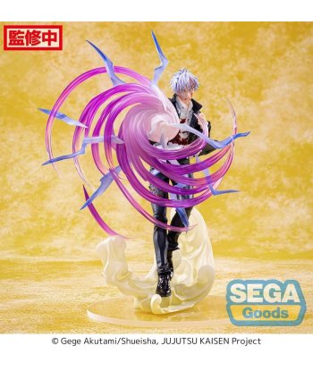 Figura Sega Luminasta Satoru Gojo "Hollow Purple" - Jujutsu Kaisen - El Hechicero más Fuerte Desata el Vacío Púrpura 20cm