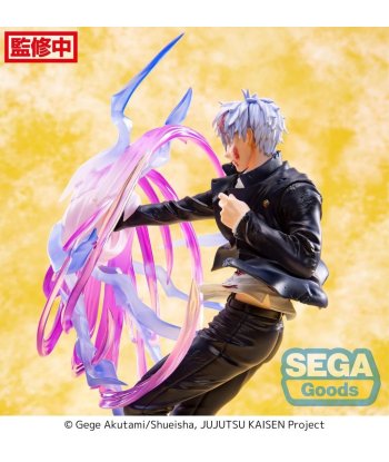 Figura Sega Luminasta Satoru Gojo "Hollow Purple" - Jujutsu Kaisen - El Hechicero más Fuerte Desata el Vacío Púrpura 20cm