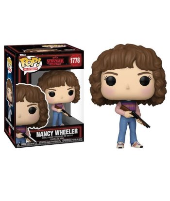 Figura Funko Pop Nancy Wheeler 1778 - Stranger Things - La Periodista de Hawkins con su Escopeta