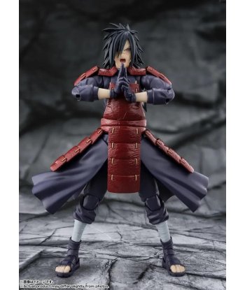 Figura Bandai S.H. Figuarts Madara Uchiha "Legend of Darkness" - Naruto - El Legendario Líder Uchiha con Armadura 15cm