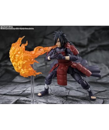 Figura Bandai S.H. Figuarts Madara Uchiha "Legend of Darkness" - Naruto - El Legendario Líder Uchiha con Armadura 15cm