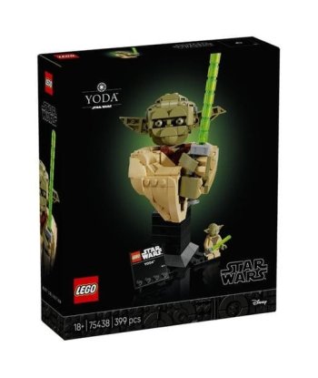 Set LEGO Busto de Yoda 75438 Star Wars - Construye al Maestro Jedi para tu Colección