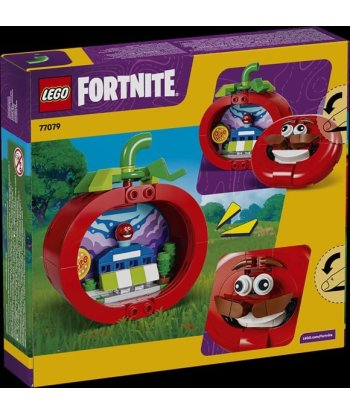 Set LEGO Tomatoide 77079 Fortnite - Construye al Tomate más Famoso de la Isla con Escena Interior