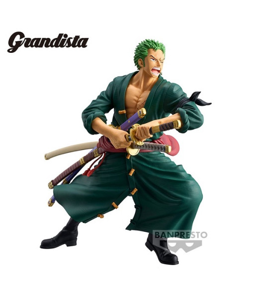 Figura Roronoa Zoro Grandista One Piece 22cm