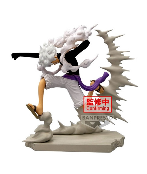 Figura ONE PIECE - Monkey D. Luffy Gear 5 Senkozekkei 7cm