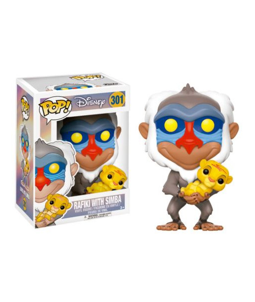 FUNKO POP! RAKIFI WITH SIMBA (301) - DISNEY