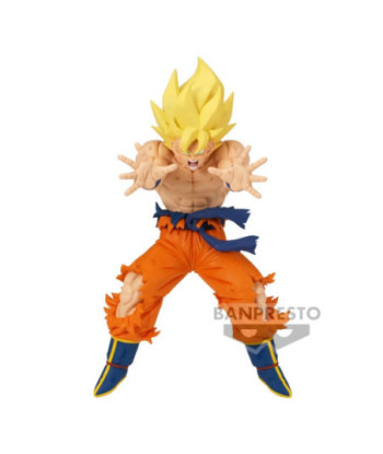 Figura DRAGON BALL Z MATCH MAKERS SUPER SAIYAN SON GOKU(VS COOLER) 14 cm