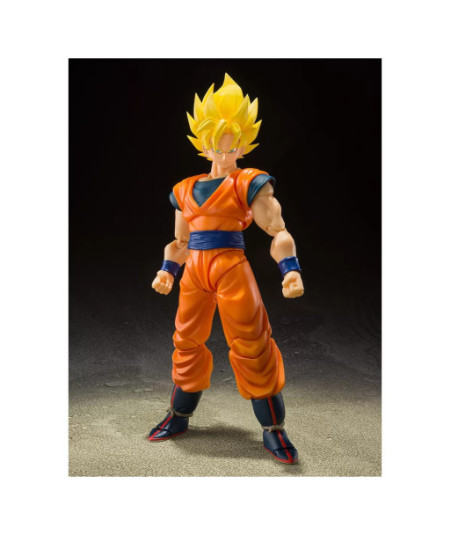 FIGURA SON GOKU SUPER SAIYAN FULL POWER DRAGON BALL Z 14CM