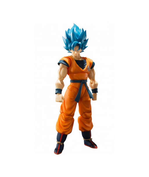 Figura Goku Super Saiyan God Dragon Ball Tamashii Nations 14 cm