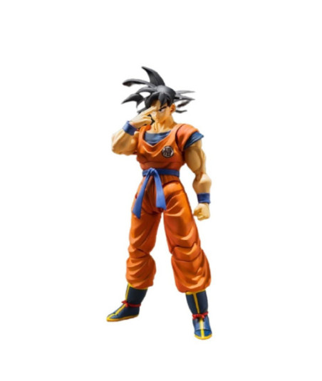 DRAGON BALL Z FIGURA S.H. FIGUARTS SON GOKU (A SAIYAN RAISED ON EARTH) 14 CM