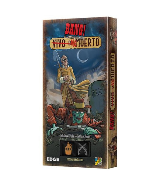 JUEGO DE MESA BANG! EL JUEGO DE DADOS VIVO NO MUERTO EXPANSION