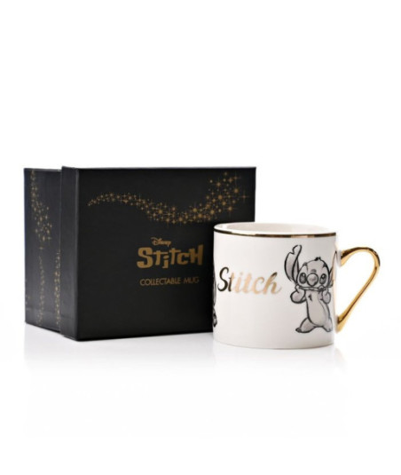 TAZA CLASICA STITCH + CAJA REGALO