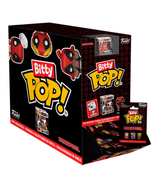 FUNKO BITTY POP DEADPOOL SOBRE CON 1 FIGURA