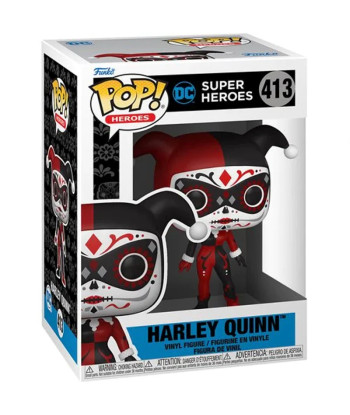 Funko POP! HARLEY QUINN DIA DE LOS MUERTOS (413) - DC