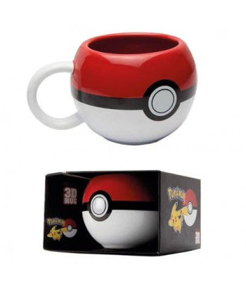 TAZA POKEBALL 3D