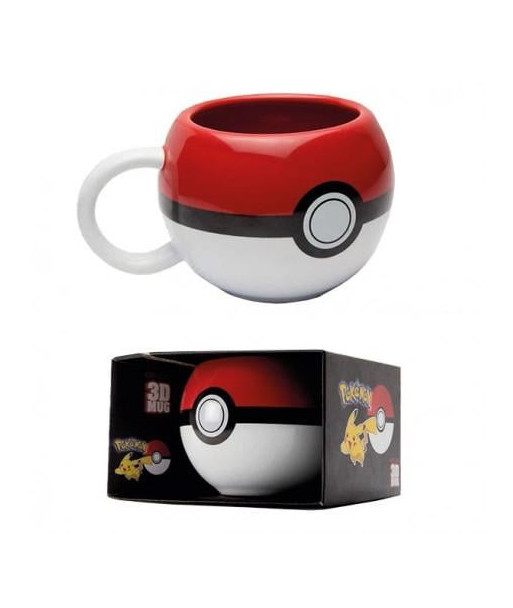 TAZA POKEBALL 3D