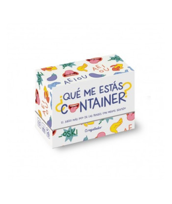 JUEGO DE MESA ¿QUÉ ME ESTÁS CONTAINER?