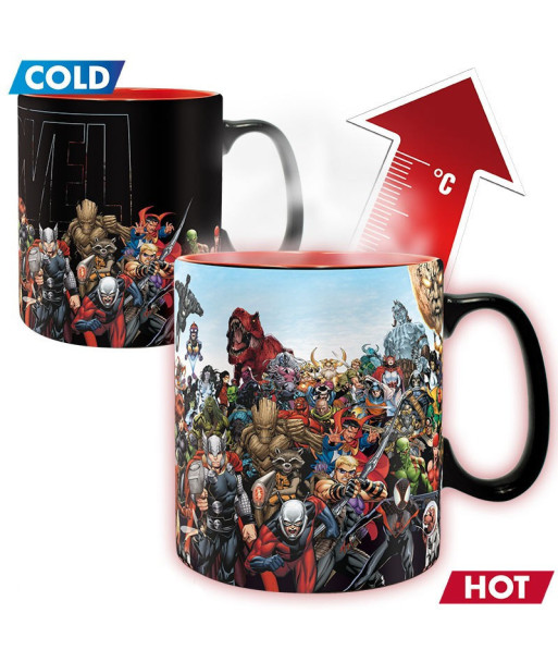 TAZA TÉRMICA HÉROES MARVEL 460ML