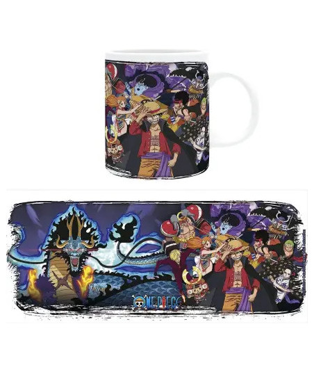 Taza One Piece Luffy vs Kaido 320ML