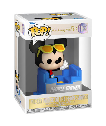 FUNKO POP! MICKEY ON THE PEOPLEMOVER (1163) - WALT DISNEY 50 ANIVERSARIO