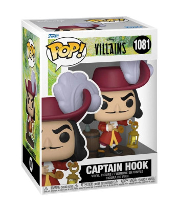 Funko POP! CAPTAIN HOOK (1081) - DISNEY VILLAINS