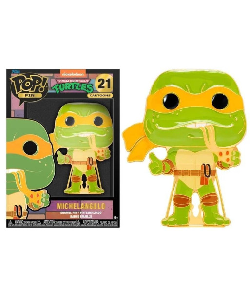 FUNKO POP PIN! MICHELANGELO 21 - TEENAGE MUTANT NINJA TURTLES