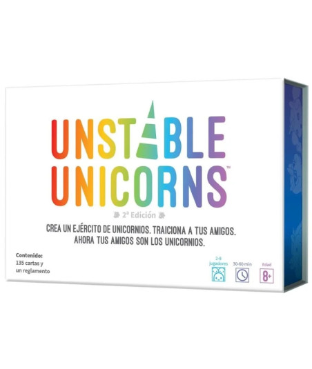 JUEGO DE MESA UNSTABLE UNICORNS